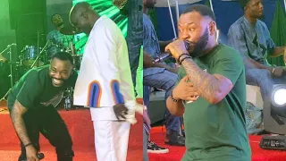 See why shanko Rasheed blow hot on Stage at obesere and friends party