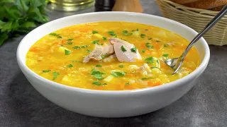 Суп с курицей "ЗАТИРУХА". Проще простого, вкусно и сытно. Рецепт от Всегда Вкусно!