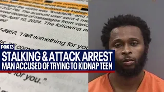 Man accused of stalking & attacking teen