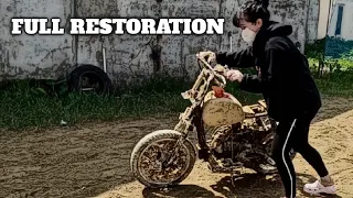 FULL RESTORATION • 1983 Yamaha "JOG" Abandoned - From Trash To Incredible Mini Scooter | TimeLapse