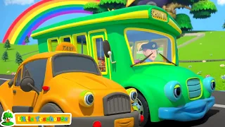 Wheels On The Vehicles, Transport Vehicles and Children Rhymes