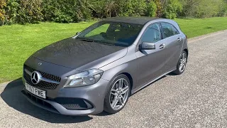 2018 Mercedes-Benz A Class 1.6 A160 AMG Line (Executive) Euro 6 (s/s) 5dr