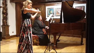 Manuel de Falla "Polo" . Natalia Lomeiko violin, Plamena Mangova piano