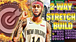 INSANE 2WAY STRETCH BUILD!!! Best Power Forward Build 2k22 Next Gen.