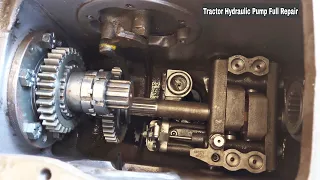 Tractor Hydraulic Pump Repair, Tractor hydraulic Pump System Working,Hydraulic Pump Repair Fitting