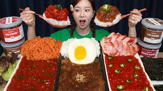 밥도둑 끝판왕 순살게장 3종세트 먹방! 미소가 잠든 사이 육퇴먹방🌙 Spicy Gaejang & Soy Sauce Marinated Crab Mukbang ASMR Ssoyoung