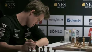 Magnus Carlsen Starts Doing His Homework Right After the Game