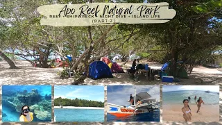 Apo Reef Vlog (Part 2) | Island life + Camping + Freediving Reef and Wreck