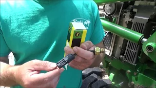 tractor won't start? blown starter relay fuse? EASY repair - thermostat sensor replacement