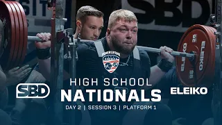 2024 Powerlifting America High School Nationals | Day 2 - Session 3 - Platform 1