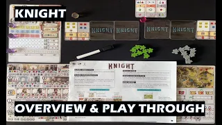 Knight Board Game PNP Overview and Solo Play Through