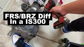 FRS/BRZ Diff Swap In IS300! 4.1 Gearing