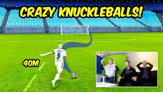 RECREATING KNUCKLEBALL LONG SHOTS WE SCORE IN PES 2022 NEXT GEN