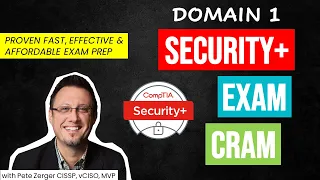 Comptia Security+ SY0-601 Exam Cram DOMAIN 1