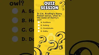 Today's Quiz - Wizarding World Wonders | General Knowledge Questions and Answers | Riddle Quiz