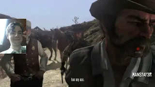 "SPANK ME MARSTON !" Reaction to GamerPoop Red Dead Redemption