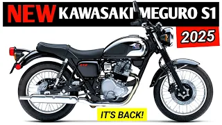 New 2025 Kawasaki MEGURO S1 officialy revealed! A Timeless Classic with Modern Performance