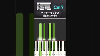 １分で頻出コード(和音)の構成音を覚えよう！ #shorts