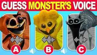 Guess the Monster's Voice | Poppy Playtime Chapter 4 & The Smiling Critters | Catnap, Dogday Monster