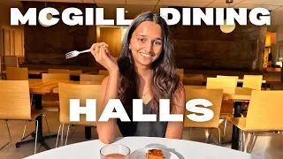 Every McGill Dining Hall Ranked and Toured | Inside McGill Dorms