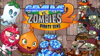 Can You Beat Plants Vs. Zombies With Only Gems? || Pirate Seas