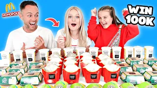 WE SPENT £100 on MCDONALDS MONOPOLY to WIN £100,000! | Family Fizz