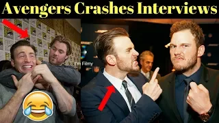 Marvel Cast Crashes Interview - Unseen Funny Moments