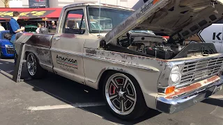 F100 live at SEMA 2017