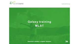 13.  Galaxy MLST