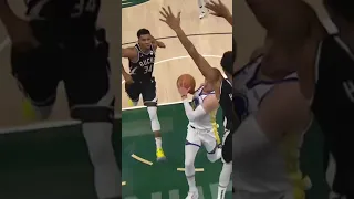 Giannis with the denial!