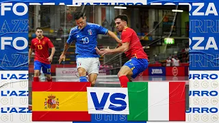 Highlights: Spagna-Italia 1-0 | Futsal | Qualificazioni FIFA Futsal World Cup 2024