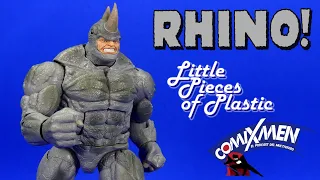 Rhino Marvel Legends Spider-Man Retro Little Pieces Plastic feat. ComiXmen Revisión Review Reseña