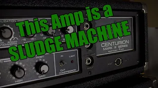 THIS AMP IS A SLUDGE MACHINE! - The Amp Museum #1: Peavey Centurion Mark III Full Review