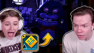 FNAF IN GEOMETRY DASH