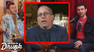 Jerry Seinfeld Vs. Reporter on Diversity: "Who Cares?" | We Might Be Drunk