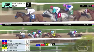 Parco wins Race 2 on Sunday, January 8, 2023 at Santa Anita Park.