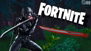 Raiden's katana from Metal Gear Rising in Fortnite!