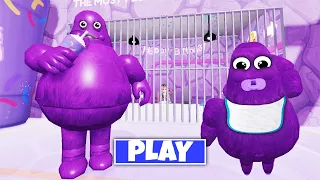 NEW GRIMACE BABY VS GRIMACE BARRY'S PRISON RUN! (Obby) Full Gameplay #roblox