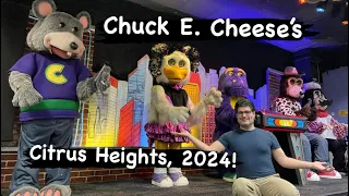 Meet Writer Jeff Acosta: Chuck E. Cheese's, Citrus Heights, 2024!