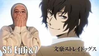 BEST CHARACTER IS BACK! | Bungo Stray Dogs Season 5 Episode 6&7 Reaction