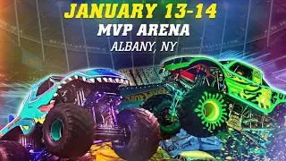 Hot Wheels Monster Trucks Live  Glow Party - Albany NY 2024 1/13/24