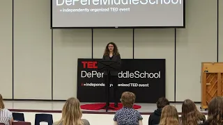 In Another World: How Writing Can Help Your Mental Health | Eden Bauer | TEDxDePereMiddleSchool