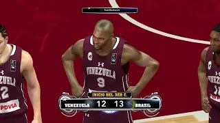 Brasil Vs Venezuela - 2da Ronda - FIBA2K Américas 2005