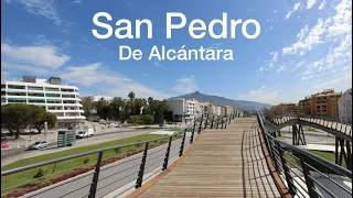 Drone Footage of the Boulevard in San Pedro de Alcántara, Marbella. Taken on a DJI Mini 3 Pro #dji