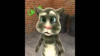 Talking Tom unhappy