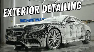 Exterior Detailing On This Mercedes W222 - Car Detailing