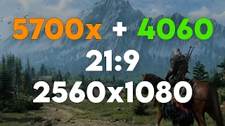 The Witcher 3 Next-Gen | 5700x + 4060 | 21:9 (2560x1080)