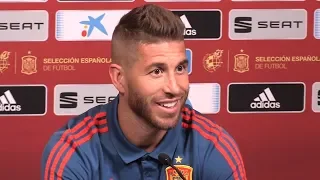 Sergio Ramos Full Pre-Match Press Conference - England v Spain - UEFA Nations League