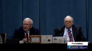 Warren Buffett and Charlie Munger kick off Berkshire Hathaway's annual meeting