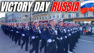 Russia's Victory Day Parade (FRONT ROW View!)